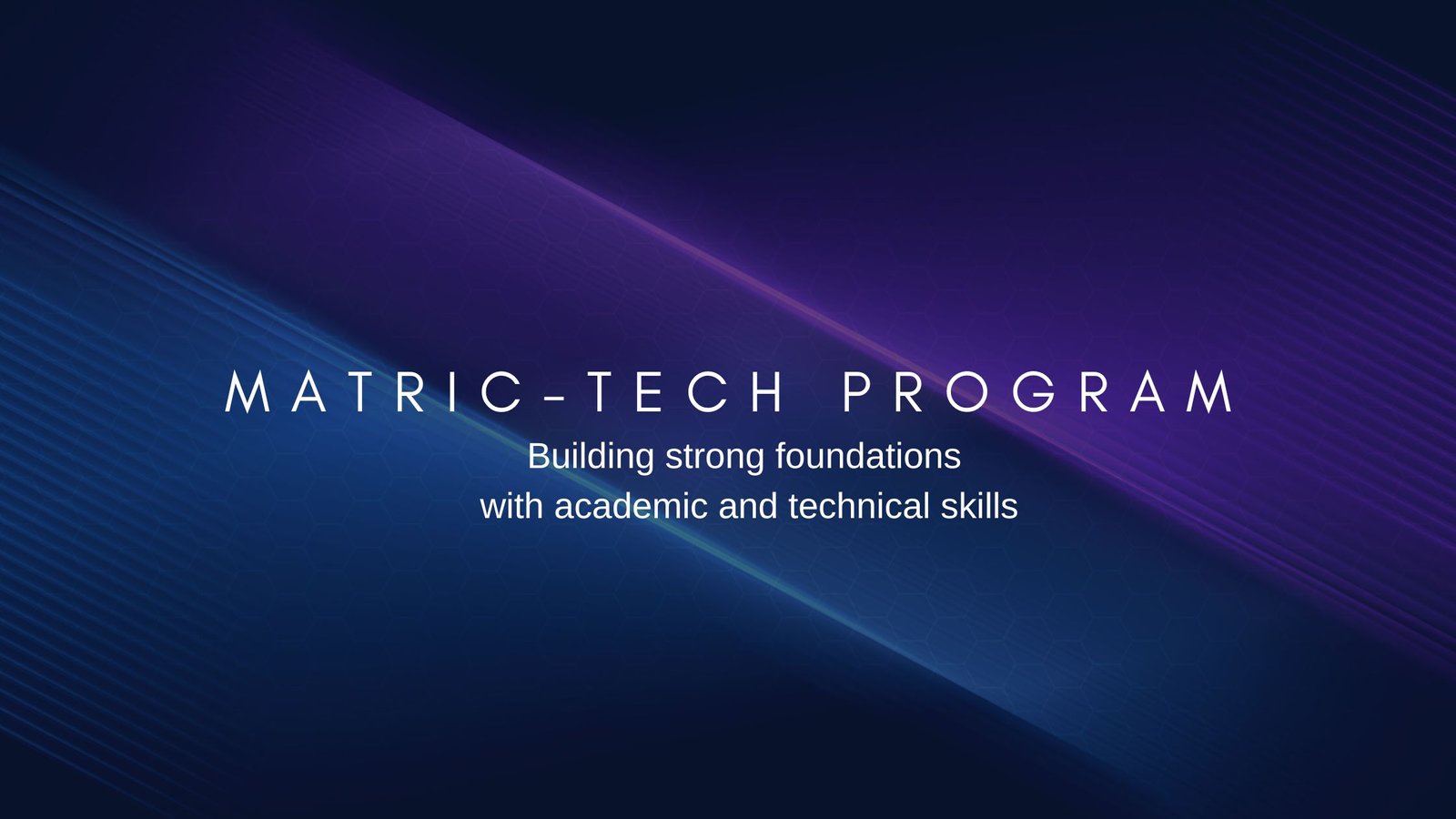 matric-tech program